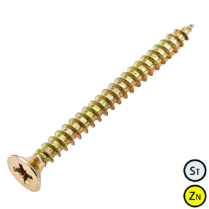 Шуруп універсальний 4х30 ЖЦ з потайною головкою TORX