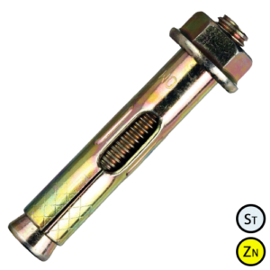 Анкер 8х100 з гайкою однорозпірний ЖЦ REDIBOLT-N