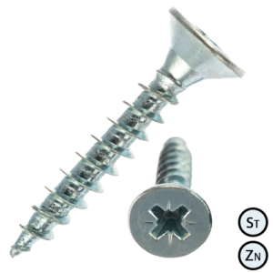 Шуруп універсальний 6х200 БЦ з потайною головкою