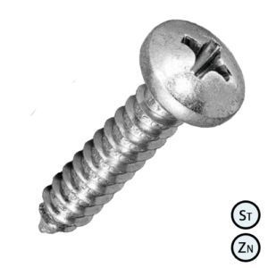 DIN7981-C 4,2х19 Саморіз з напівкруглою голівкою для металу PH