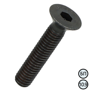 DIN 7991 М6х40 10,9 БП Гвинт з потайною головкою та вн. шестигранником