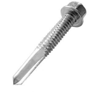 Саморізи з шестигранною головкою та посиленим буром