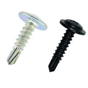 DIN 7504 Саморізи з буром, напівкруглою головкою та прес-шайбою