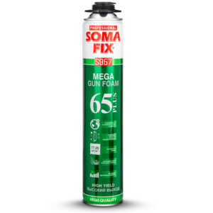 Піна монтажна проф. Soma Fix S957 MEGA plus 850мл, 65л. (від 0°C до +35°C)